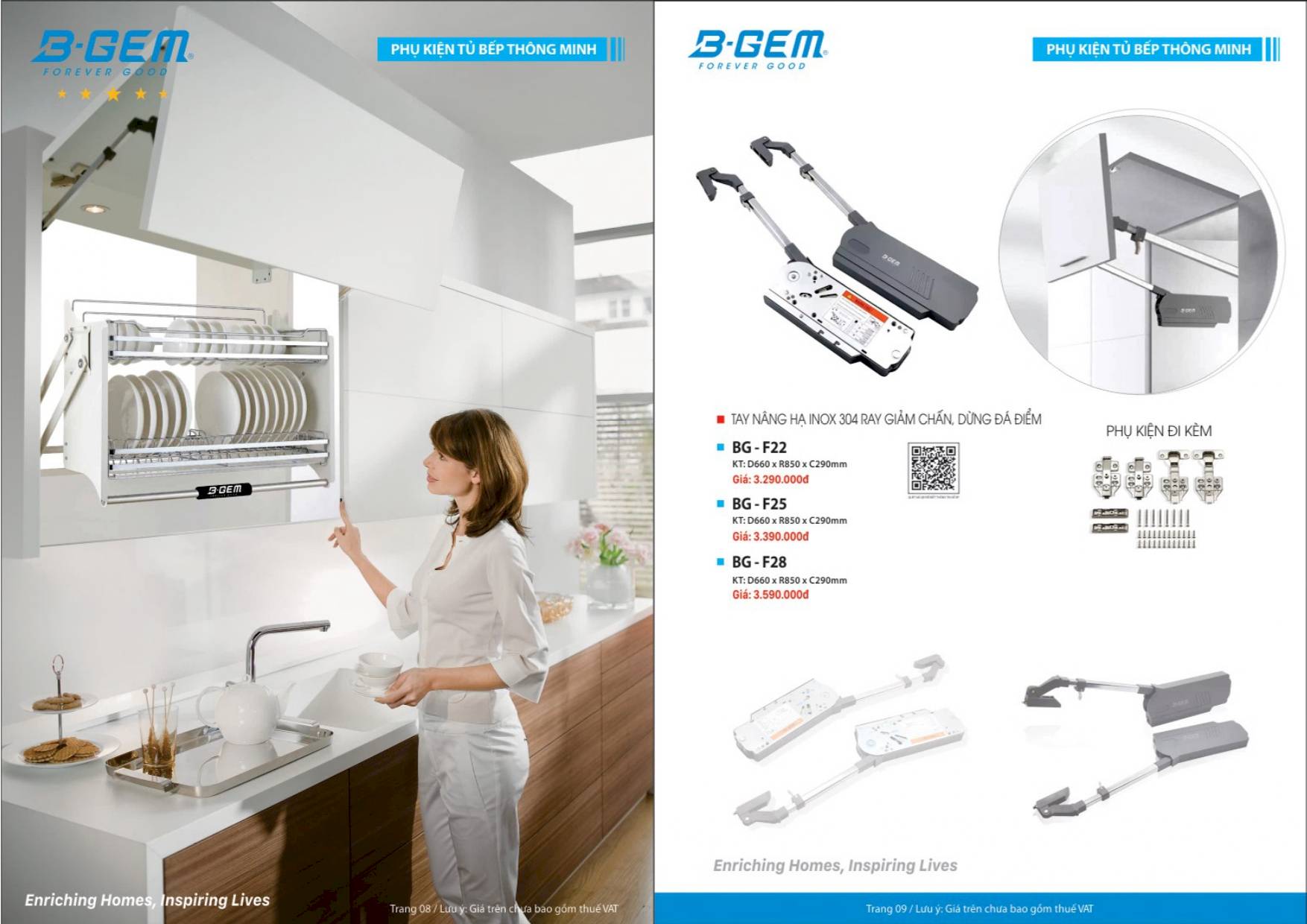 Thiết bị vệ sinh BGEM Catalogue và Bảng giá mới nhất  2024 /Page 5